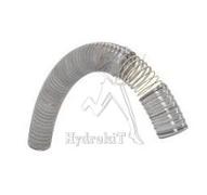 Gaine d'aspiration/refoulement Ø50 P.U translucide - armature PVC - Ep 3.7mm - Antistatique