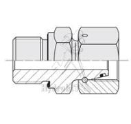 Drehbarer Adapter 28L M36x200 - G1 BSPP zylindrische Form R