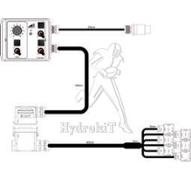 Boîtier de commande PVG - 1 fonction proportionnelle + 2 fonctions tout ou rien - 12/24Vdc