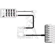 Boîtier de commande1 fonction proportionnelle type PVG + 7 fonctions tout ou rien avec bypass