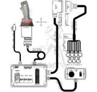 Boitier de commande 1 joystick - 5  fonctions proportionnelles PVG + 1 ToR PVG - ARU