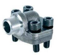 Bride coudée à souder bout à bout 57x28 - vis M12 - SAE6000 1" avec gorge Øext 35mm - Acier