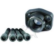 Gerader Rechteckflansch 51x24 - M10-Schraube - SAE6000 3/4 -