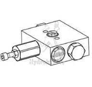 VALVE ECHANGE EN LIGNE G3/4 - 60 L/MIN - 450 BARS