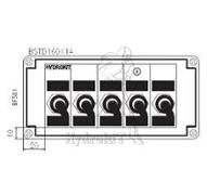 Boîtier pour commande d'électro-distributeur 5 fonctions - faisceau 8m