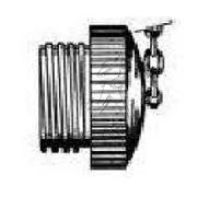 Male plug coupler Roflex 5009 - 1''