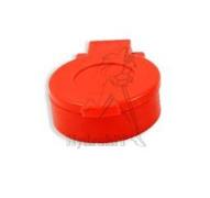 Bouchon auto à volet 5/8 - nylon rouge