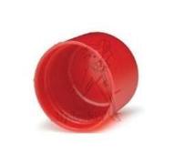 Bouchon plastique femelle G1/2 - Rouge