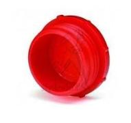 Bouchon plastique male M12x150 - Rouge