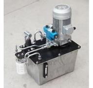 GH11 - 4.8L/min - 1.5Kw tri - 170bar - réservoir alu 30L + filtre + 1DE 48Vac + pompe manuelle