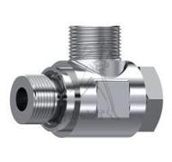 Coude banjo 12L M18x150 - G3/8 BSPP cylindrique forme R avec joint - Inox