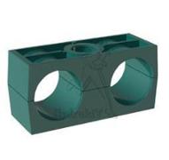 DOUBLE FASTENING CLAMP Ø 32MM