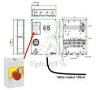Coffret de démarrage progressif (Etoile - Triange) pour moteur électrique triphasé 15kW