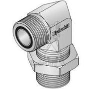 Coude égal passe cloison 9/16 ORFS