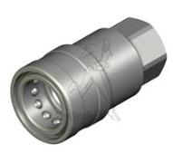 COUPLEUR F BILLE PUSH PULL 1/4 ISOA