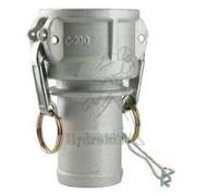 Coupleur à cames Femelle 6" - Type C - nipple annelée Ø152mm - Aluminium