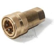 COUPLEUR FEMELLE A CLAPET 3/8 ISO B