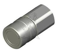 Flache Kupplung mit Innengewinde 1/8 ISO16028 – Innengewinde