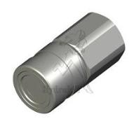 Flache Kupplung mit Innengewinde 1/8 ISO16028 – Innengewinde