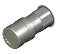 Flache Kupplung mit Innengewinde 3/8 ISO16028 – Innengewinde