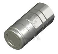 Flache Kupplung mit Innengewinde 3/8 ISO16028 – Innengewinde 1/2GAZ – KARLEZ-Verbindung – FIRG9QK