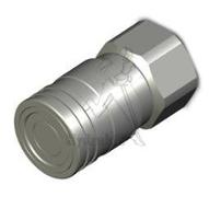 Flache Kupplung mit Innengewinde 1 ISO16028 – 1-1/4 NPT-Inne