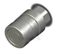 Flache Kupplung mit Innengewinde 1-1/2 ISO16028 – Innengewinde 1-1/2NPT – NBR-Dichtung – FIRG30QN