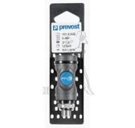 Coupleur pneumatique femelle ISO B - Ø6 - mâle G1/2 BSPP - plaque x1