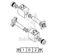 Elektrisches EIN/AUS-Steuerungskit für DM051 – 24 VDC – für 4/3 Doppelfunktions-DE/SE-Schiebern