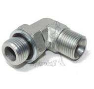 Coude male 90° 1/2BSP - G3/4 cylindrique orientable