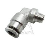 Coude male enfichable 6LL - M8x100 conique - Acier - Renforcé pour nipple