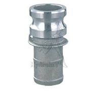 Coupleur à cames Mâle 1/2" - Type E - nipple annelée Ø13mm - Aluminium