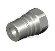 Coupleur male clapet 1/2 isoA -femelle 1/2GAZ -Passage libre