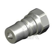 COUPLEUR MALE A CLAPET 1/4 ISO B
