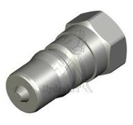 Coupleur male à clapet 1/8 iso B femelle 1/8NPT