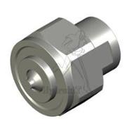 Coupleur male clapet à visser 1" VLS - femelle 1"GAZ - Profil CAT