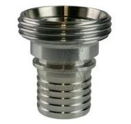 Raccord alimentaire à sertir mâle DIN DN25 - nipple annelée Ø25mm - Inox