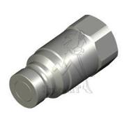 Männliche Kupplung, flache Dichtfläche 1/4 ISO16028 - weibli