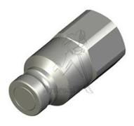 Coupleur mâle face plane 1/8 iso16028 -femelle 1/8NPT -HP 720Bar