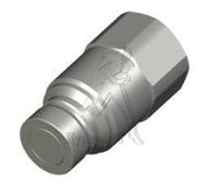 Male coupler flat face 3/4 iso16028