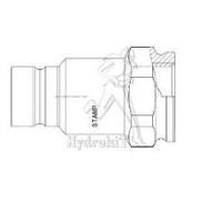 Coupleur male face plane 3/4 iso16028 -femelle 1GAZ - New