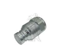 Männliche Kupplung, flachdichtend, 1 ISO16028 - weiblich, 1G