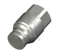 Male coupler flat face 1"1/4 iso160