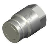 Männliche Kupplung, flache Dichtfläche 2 ISO16028 - weiblich 2NPT - O-Ring NBR - FIRG45QN