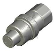 Männliche Kupplung mit flacher Schraube 1/2 VEP-P - weiblich