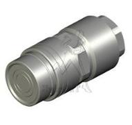 Male coupler flat face to be screwe