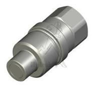 Männliche Kupplung mit flacher Schraube 3/4 VEP-P - weiblich