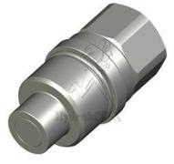 Männliche Kupplung mit flacher Schraube 1 VEP-P - weiblich 1