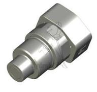 ENCHUFE RÁP. MACHO CARA PLANA 1''