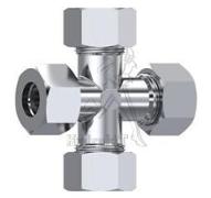 Croix égale DIN 8L M14x150 - Inox - équipée